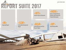 Tablet Screenshot of aga-reports.com